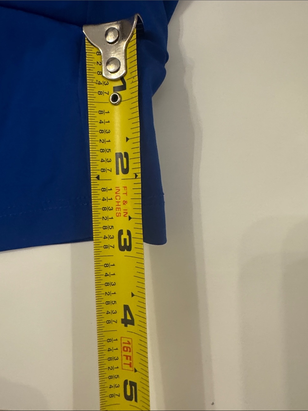 DSG Women's (Sz Large) Electric Blue Athletic Shorts. 3” inseam - Picture 5 of 5